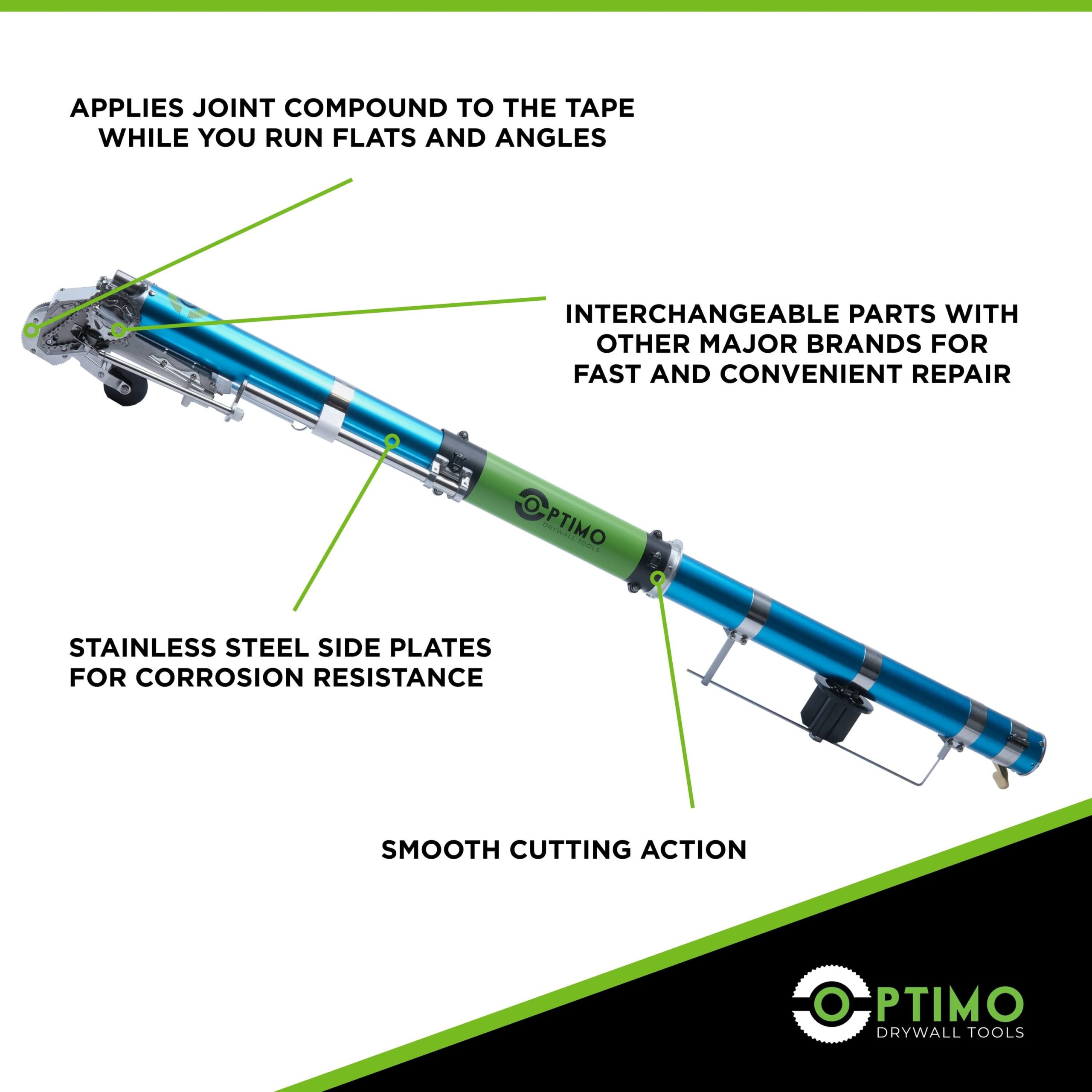 Optimo Drywall automatic taper with features