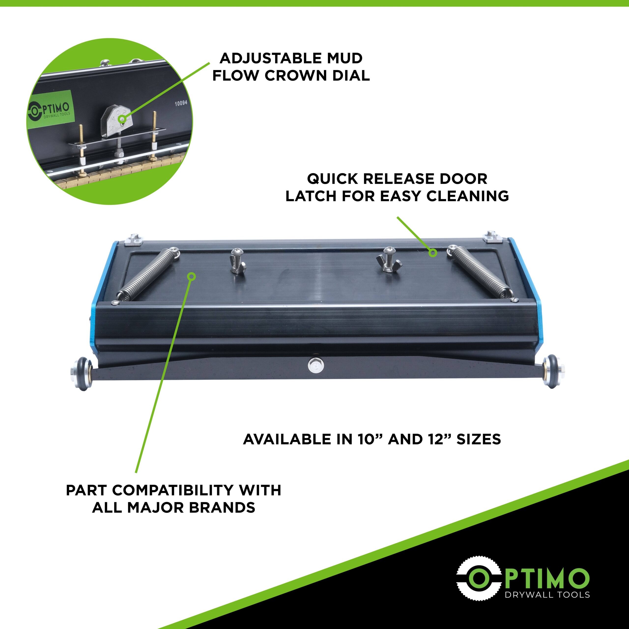 Optimo Finishing Box with featured details
